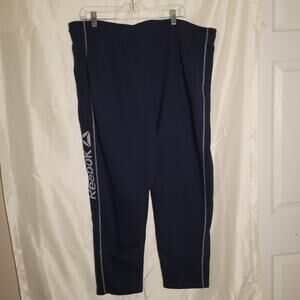 Reebok Women's 3XL Sweatpants - White Stripe Detail